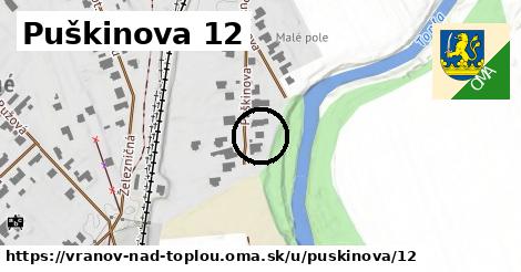 Puškinova 12, Vranov nad Topľou
