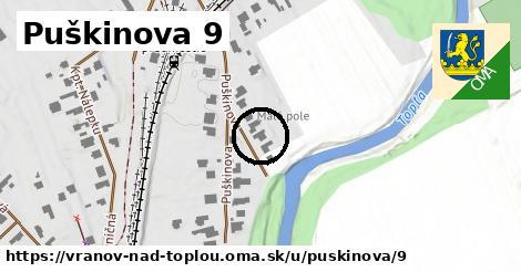 Puškinova 9, Vranov nad Topľou