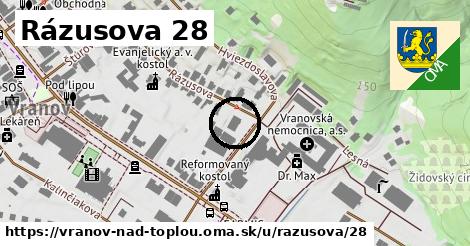 Rázusova 28, Vranov nad Topľou