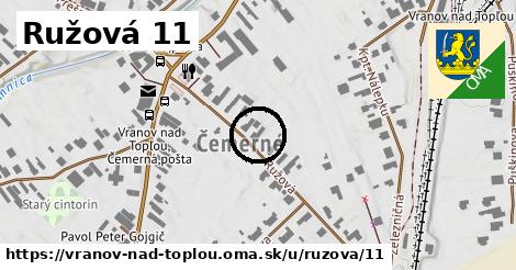 Ružová 11, Vranov nad Topľou