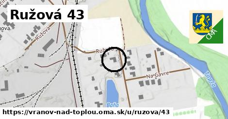 Ružová 43, Vranov nad Topľou