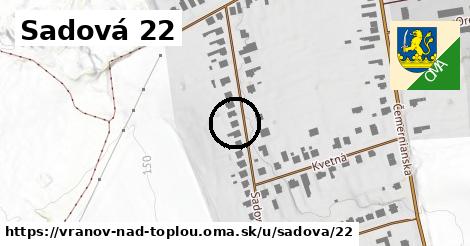 Sadová 22, Vranov nad Topľou