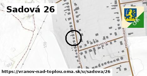 Sadová 26, Vranov nad Topľou