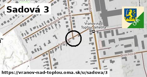 Sadová 3, Vranov nad Topľou