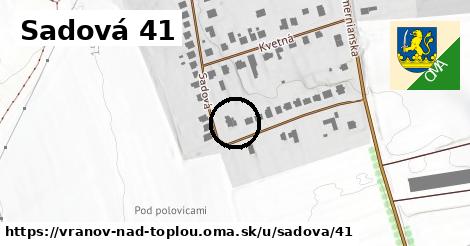 Sadová 41, Vranov nad Topľou