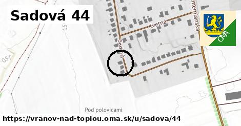 Sadová 44, Vranov nad Topľou