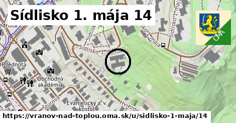 Sídlisko 1. mája 14, Vranov nad Topľou