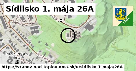 Sídlisko 1. mája 26A, Vranov nad Topľou