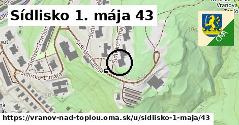 Sídlisko 1. mája 43, Vranov nad Topľou