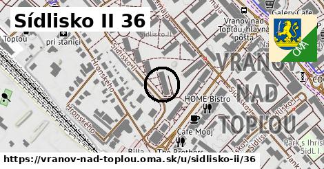 Sídlisko II 36, Vranov nad Topľou