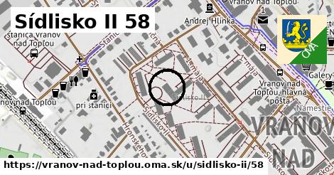 Sídlisko II 58, Vranov nad Topľou