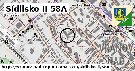 Sídlisko II 58A, Vranov nad Topľou