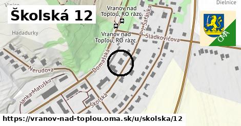 Školská 12, Vranov nad Topľou