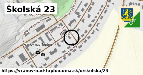 Školská 23, Vranov nad Topľou