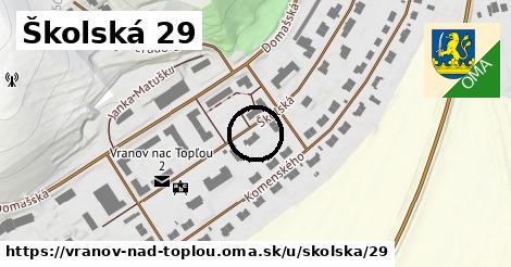 Školská 29, Vranov nad Topľou