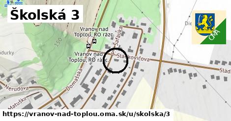 Školská 3, Vranov nad Topľou