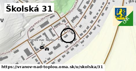 Školská 31, Vranov nad Topľou