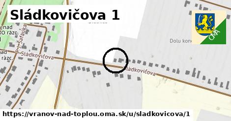 Sládkovičova 1, Vranov nad Topľou