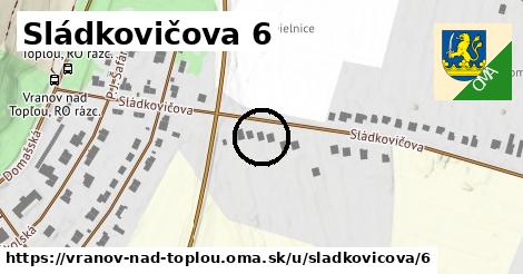 Sládkovičova 6, Vranov nad Topľou