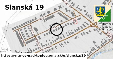 Slanská 19, Vranov nad Topľou