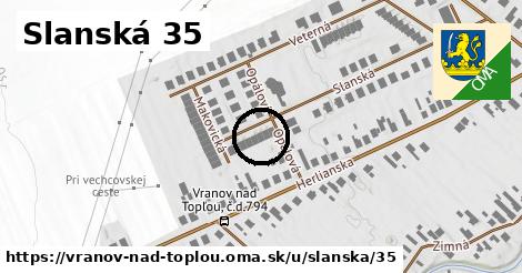 Slanská 35, Vranov nad Topľou