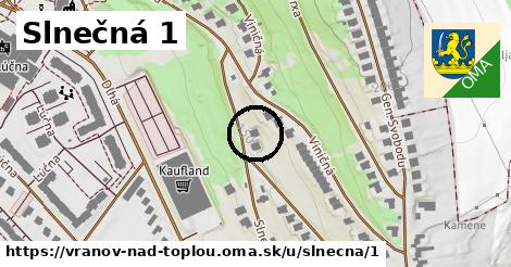 Slnečná 1, Vranov nad Topľou