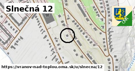 Slnečná 12, Vranov nad Topľou