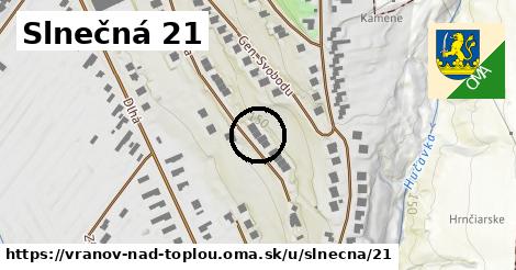 Slnečná 21, Vranov nad Topľou
