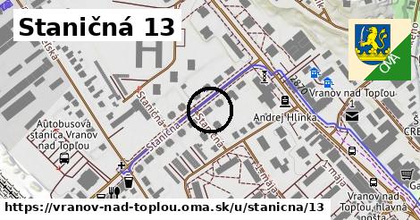 Staničná 13, Vranov nad Topľou