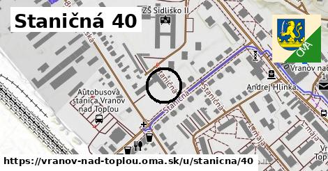 Staničná 40, Vranov nad Topľou