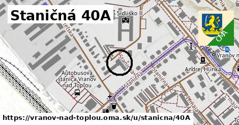 Staničná 40A, Vranov nad Topľou