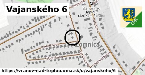 Vajanského 6, Vranov nad Topľou