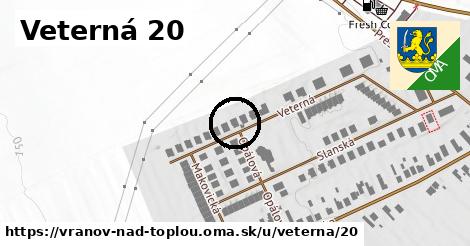 Veterná 20, Vranov nad Topľou