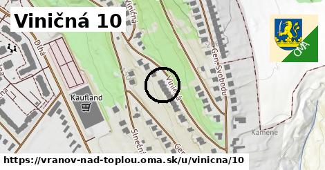 Viničná 10, Vranov nad Topľou