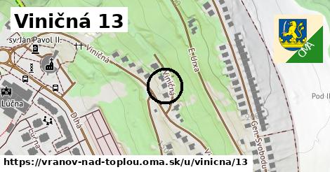 Viničná 13, Vranov nad Topľou