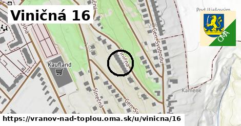 Viničná 16, Vranov nad Topľou