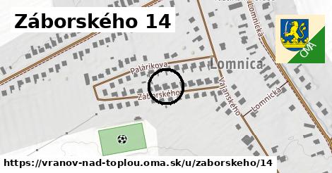 Záborského 14, Vranov nad Topľou