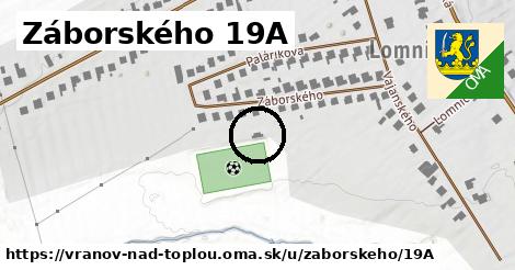 Záborského 19A, Vranov nad Topľou