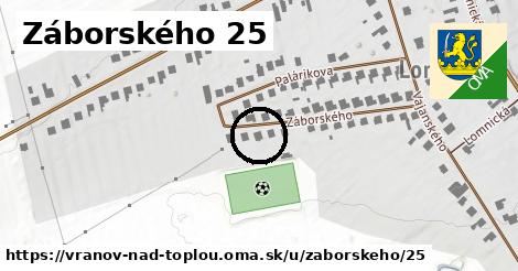 Záborského 25, Vranov nad Topľou