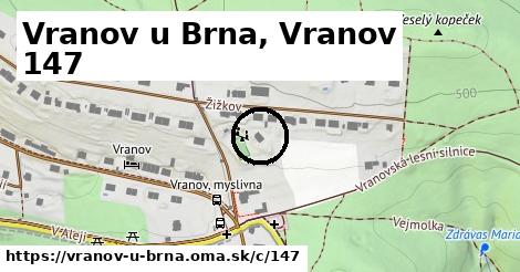 Vranov u Brna, Vranov <span class="supisne">147</span>