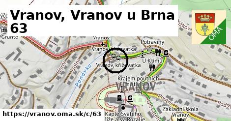 Vranov, Vranov u Brna <span class="supisne">63</span>