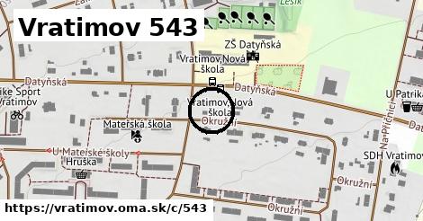 Vratimov <span class="supisne">543</span>