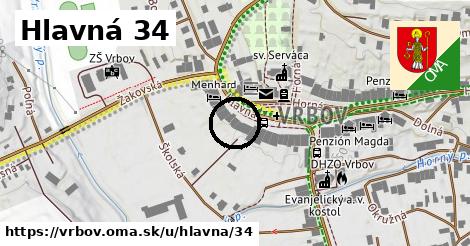 Hlavná 34, Vrbov