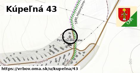 Kúpeľná 43, Vrbov