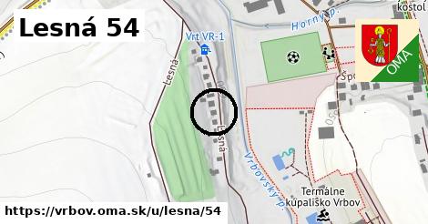 Lesná 54, Vrbov