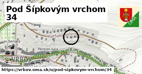 Pod Šípkovým vrchom 34, Vrbov