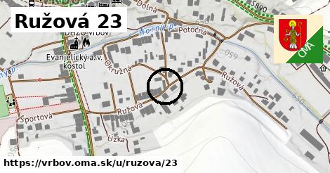 Ružová 23, Vrbov