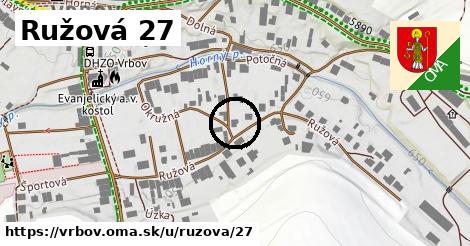 Ružová 27, Vrbov