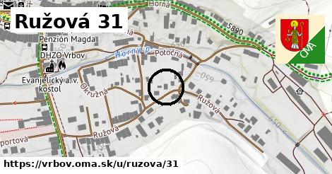 Ružová 31, Vrbov