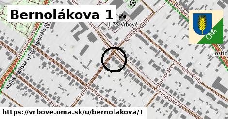 Bernolákova 1, Vrbové